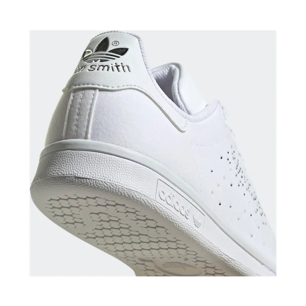 Adidas Stan Smith Cloud White / Cloud White / Silver Metallic (GZ7387)