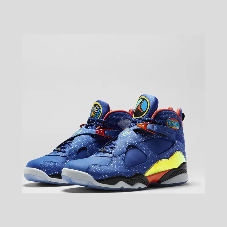 Air Jordan 8 Retro DB ‘Doernbecher’ Hyper Blue/Elec Orng/Black (729893-480)