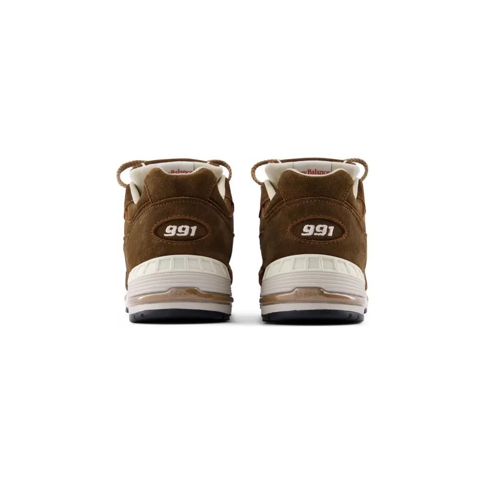 New Balance Made in UK 991V1 Luxe Suede “Cocoa” (W991BR1)