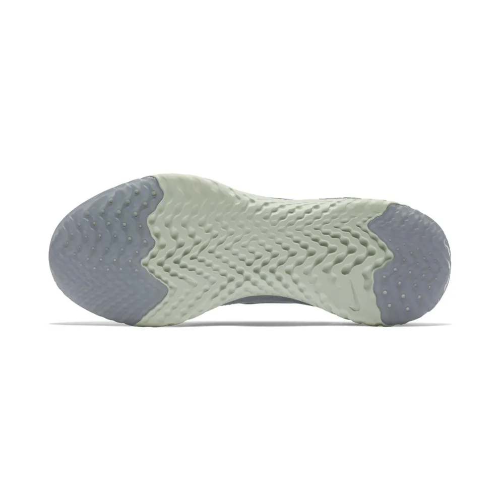 Nike Epic React Flyknit Pure Platinum Celestial Teal (W) Pure Platinum/Particle Beige-Celestial Teal-Pure Platinum (AQ0070-014)