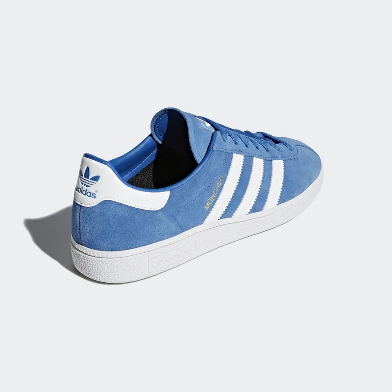 adidas  Munchen Bluebird Bluebird/Footwear White/Gold Metallic (B96496)