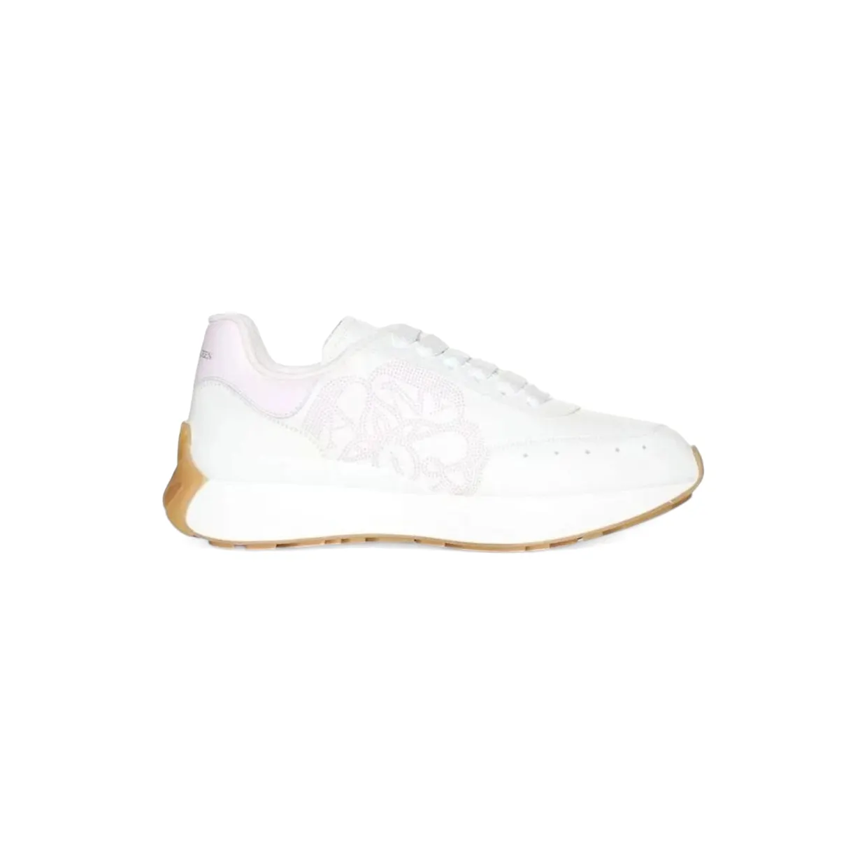 Alexander McQueen Sprint Runner White Pink (755637 WIDN9 8855)