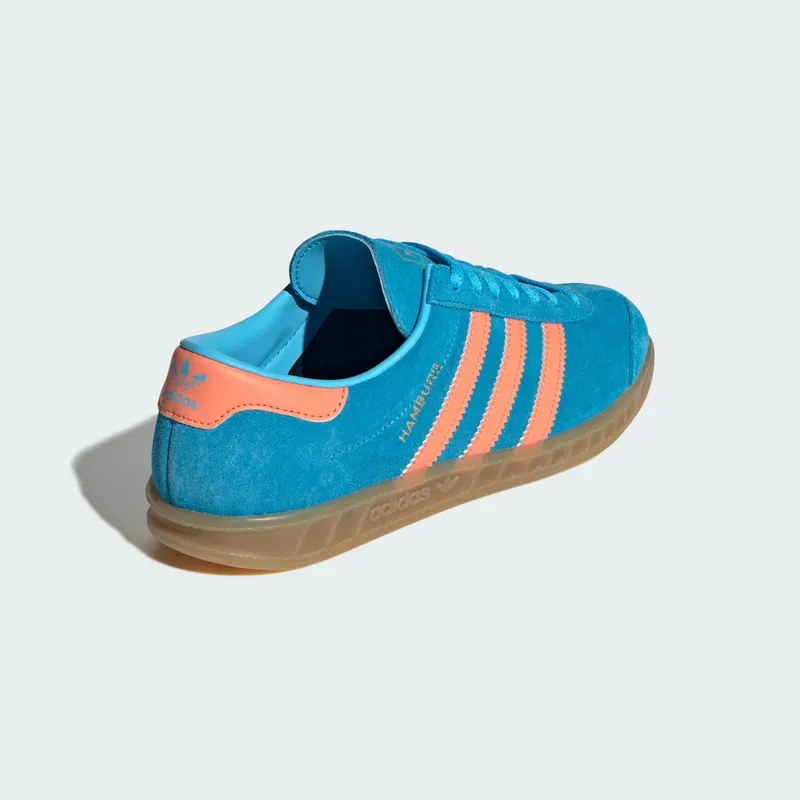 Adidas Hamburg Sky Rush / Semi Coral / Gold Metallic (JS0682)