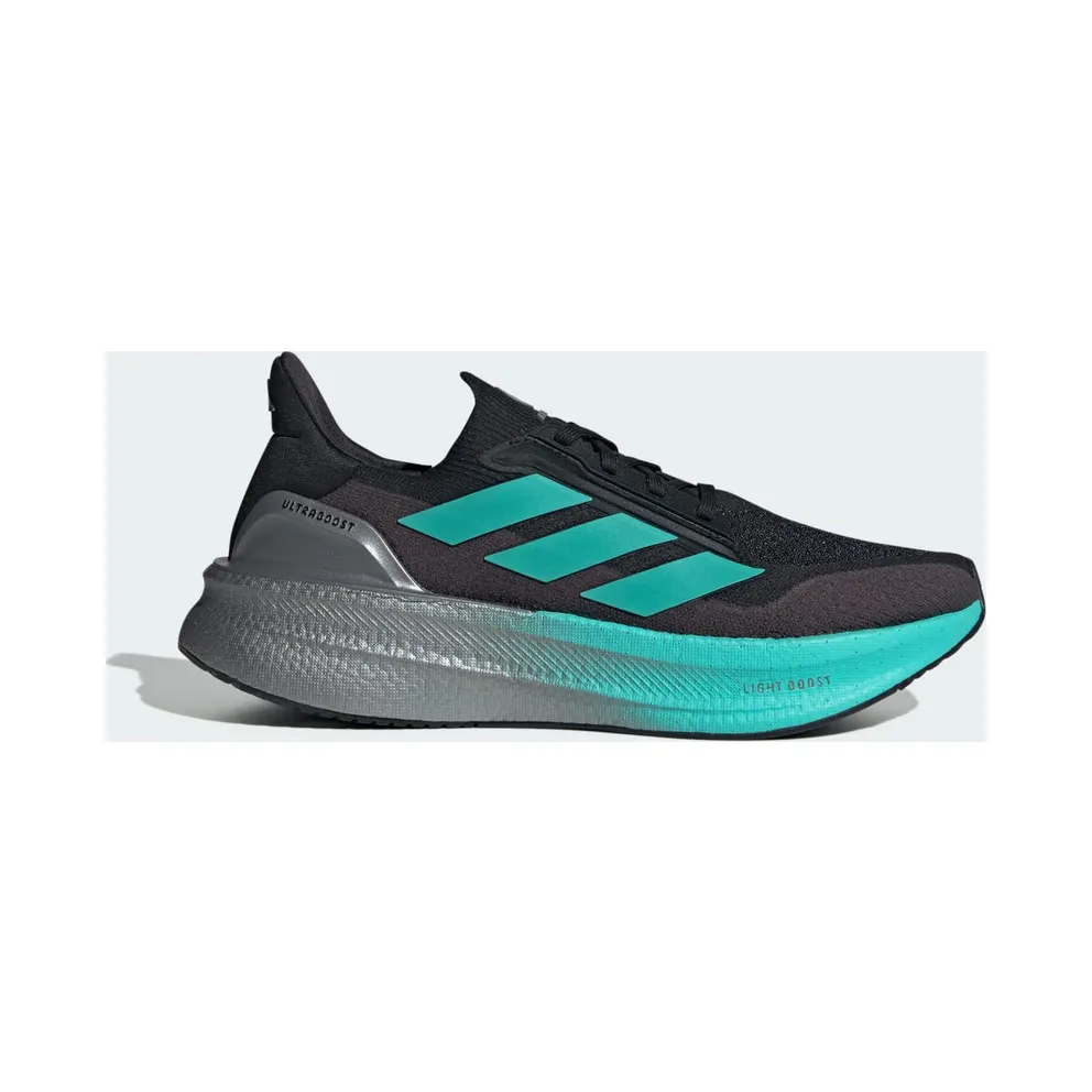 Adidas Mercedes – AMG Petronas Formula One Team Ultraboost 5X Sportschuhe Core Black / Semi Mint Rush / Iron Metallic (JR9386)