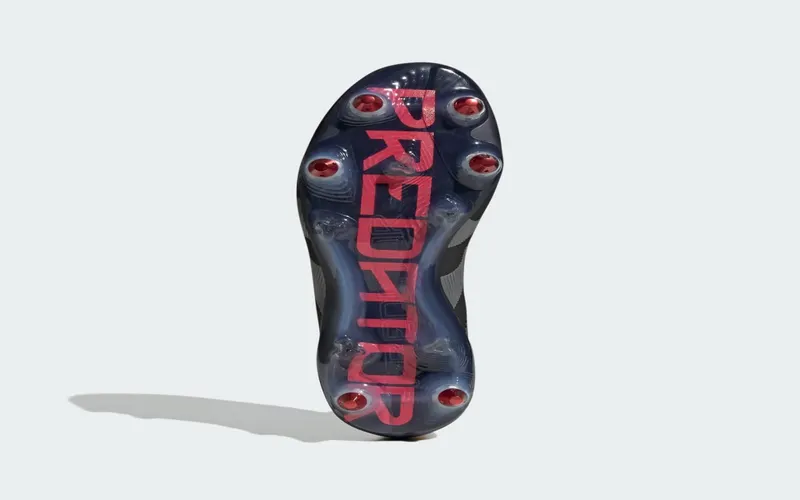 adidas Predator Elite Laceless SG Core Black Grey Four Lucid Red (ID3845)