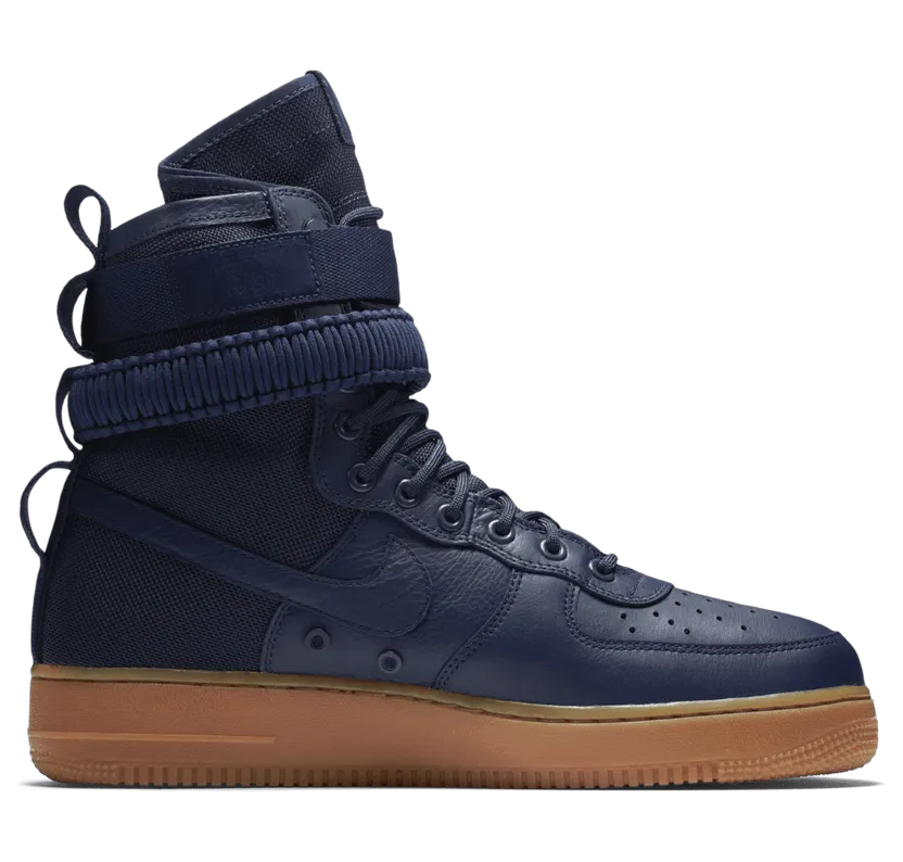 Nike SF AF1 Midnight Navy Gum (864024-400)