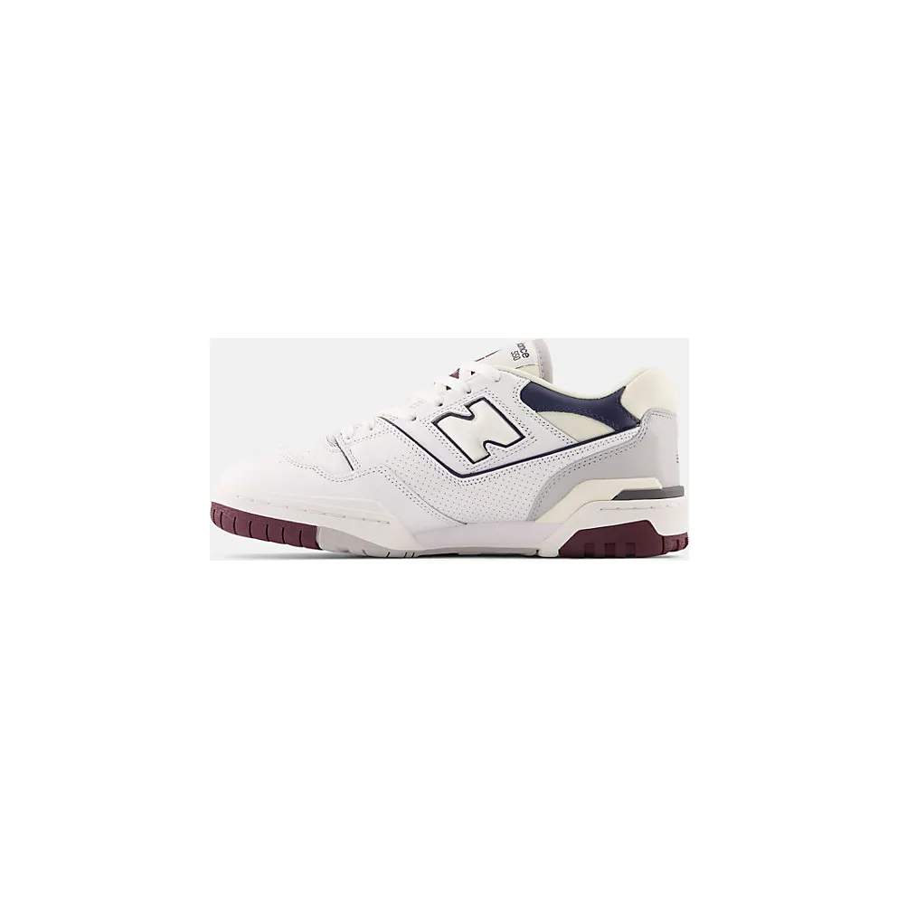 New Balance 550 “White / Indigo / Burgundy” (BB550PWB)