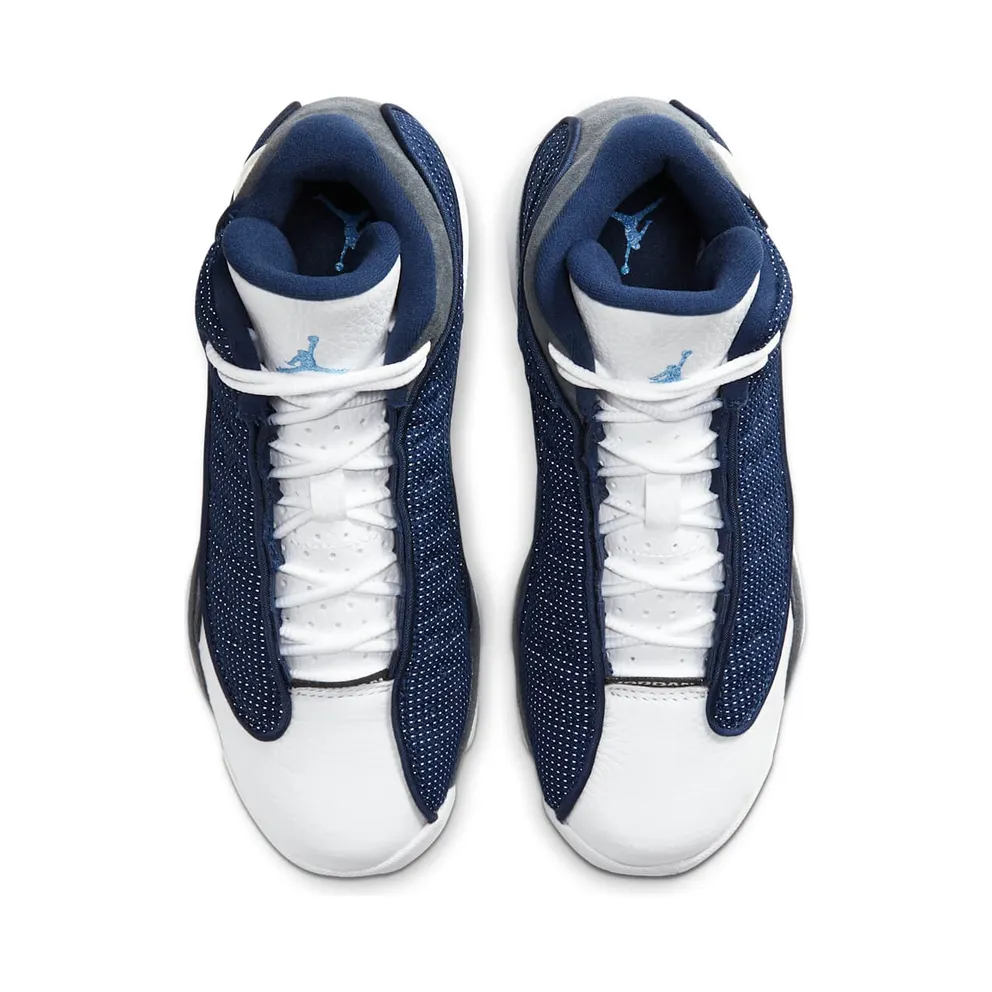 Jordan 13 Retro Flint 2020 (GS) Navy/Flint Grey-White-University Blue (884129-404)