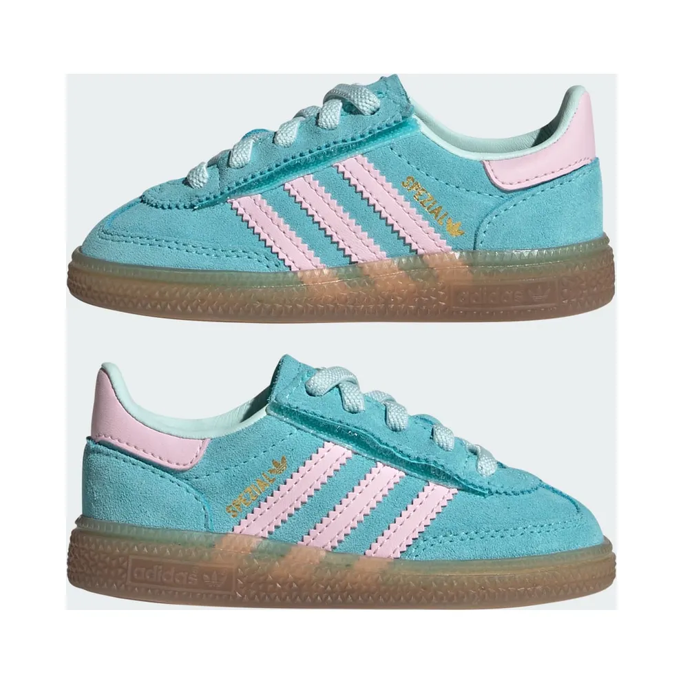 Adidas Handball Spezial Comfort Closure with Elastische Veters Kids Pulse Aqua / Clear Pink / Gum (JQ1991)