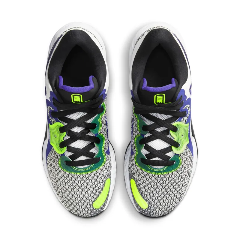 Nike Renew Elevate 2 White Volt Indigo (CW3406-101)