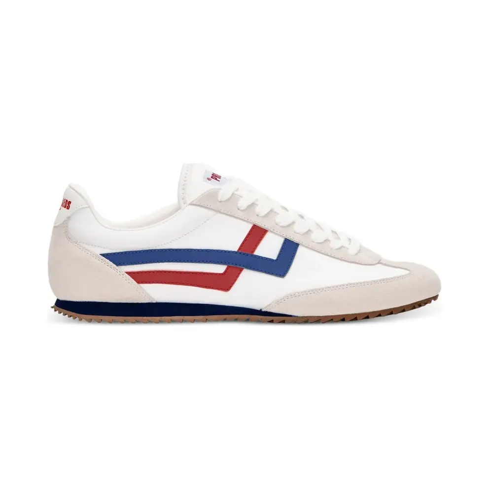 Pro-Keds Racer 77 mit Ledereinsätzen – White (R7226SLWNSWH00002)