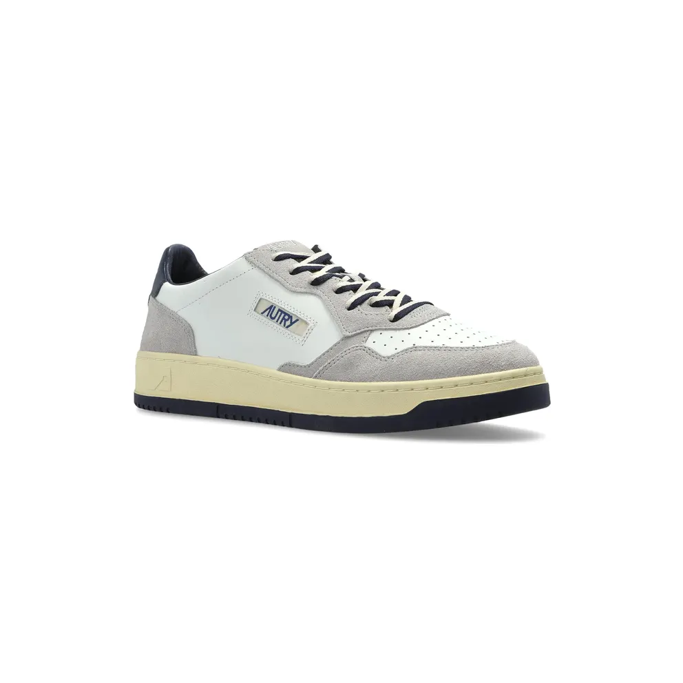 Autry Medalist Suede-panel “White/Grey” (AULM BW04)