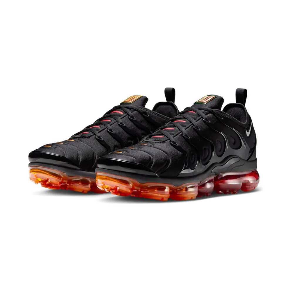 Nike Air VaporMax Plus Black Light Smoke Grey Magma Orange (CV1645-001)