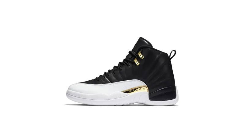 Jordan 12 Retro Wings Black/Metallic Gold/White (848692-033)