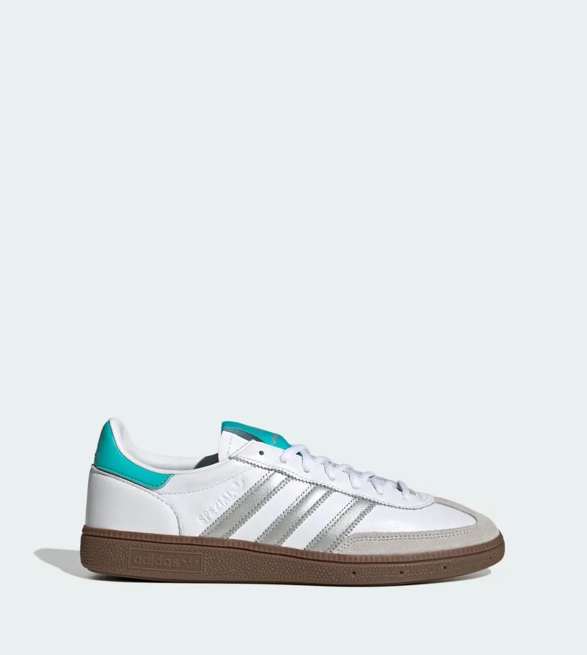 Adidas HANDBAL SPEZIAL MERCEDES SCHOENEN Cloud White / Silver Metallic / Gum (KJ1178)