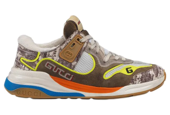 Gucci Ultrapace Brown Yellow (W) (592348 1LH10 9575)