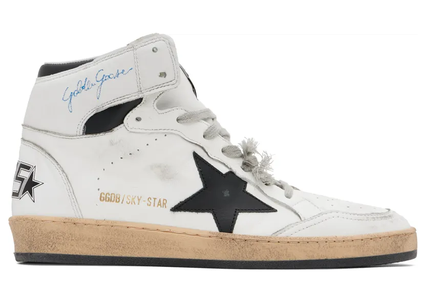 Golden Goose White Sky Star Sneakers (GMF00230.F002190.10283)
