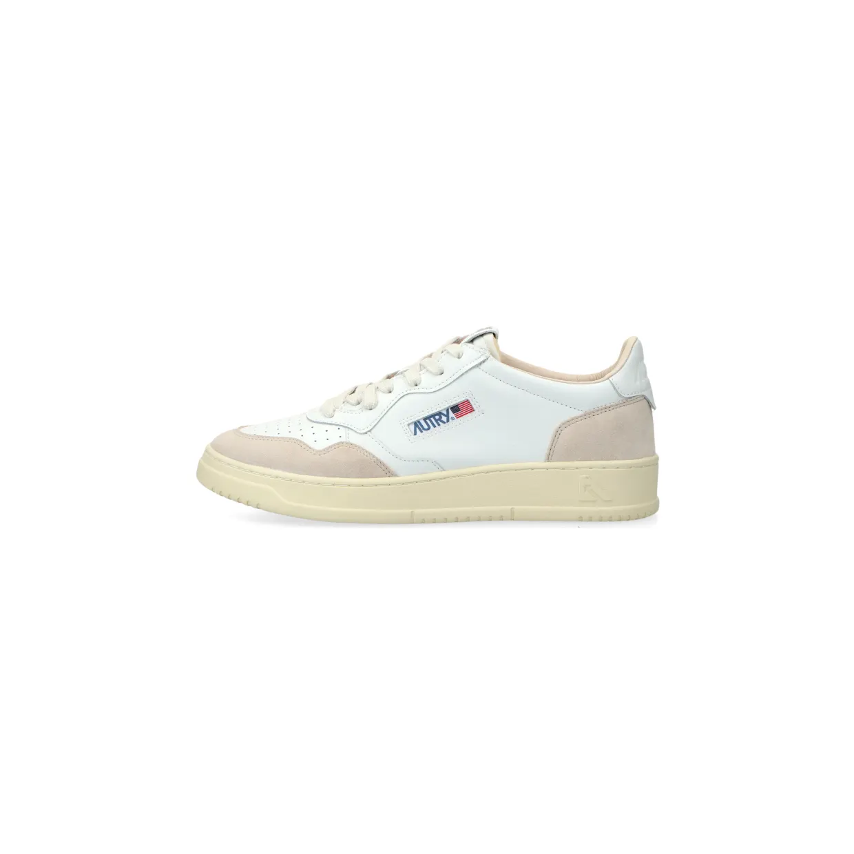 Autry Medalist Low W (weiß / beige)  - AULWLS33