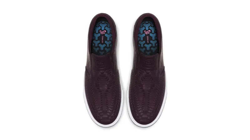 Nike SB Zoom Stefan Janoski Slip RM Crafted Woven Mahogany Mahogany/White-Gum Light Brown-Mahogany (AR4883-201)