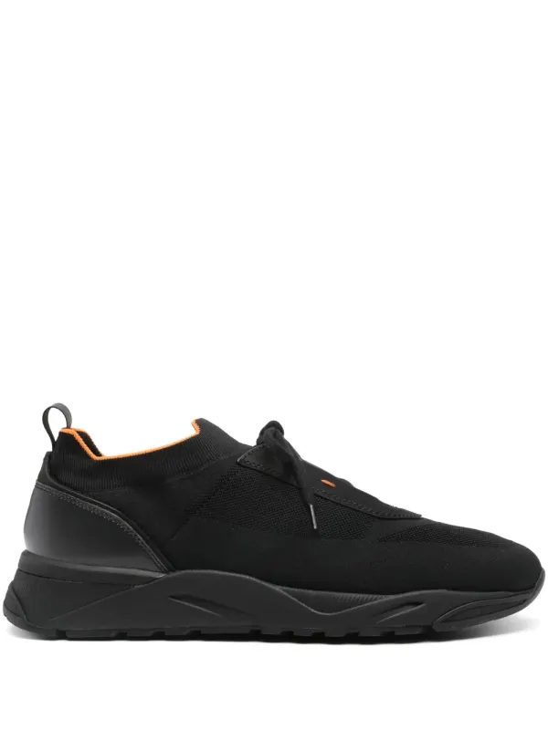 Santoni mit Stretchstrick – Black (MBIO21601NERNHOD)