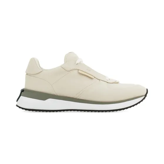 Ferragamo Low-top met gancini-detail “White” (787603)