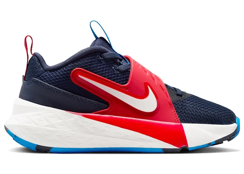 Nike Team Hustle D 12 Team Navy University Red Sail (HF6280-401)