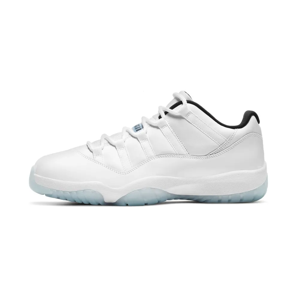 Jordan 11 Retro Low Legend Blue (GS) – “White / Legend Blue / White” (AV2187-117)