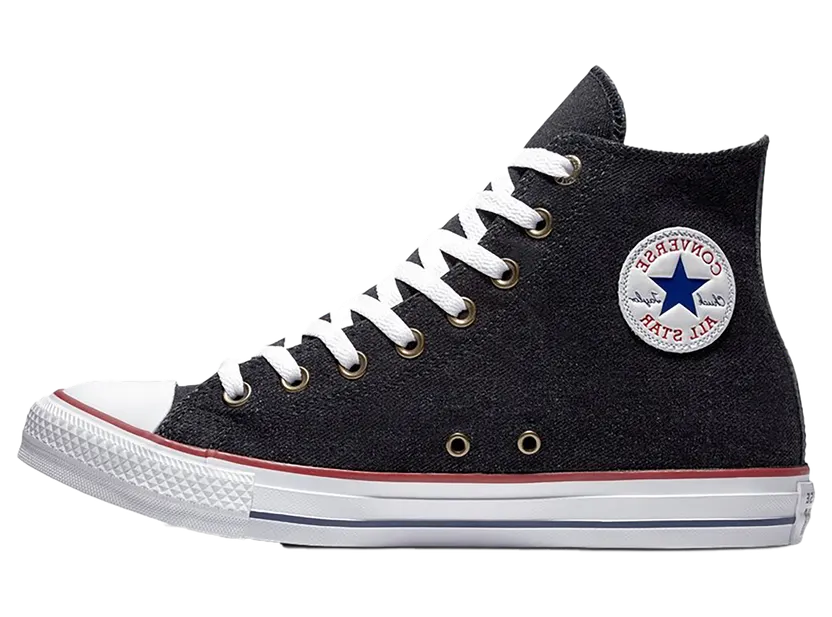 Converse Chuck Taylor All Star Hi “Black Denim” (161492C)
