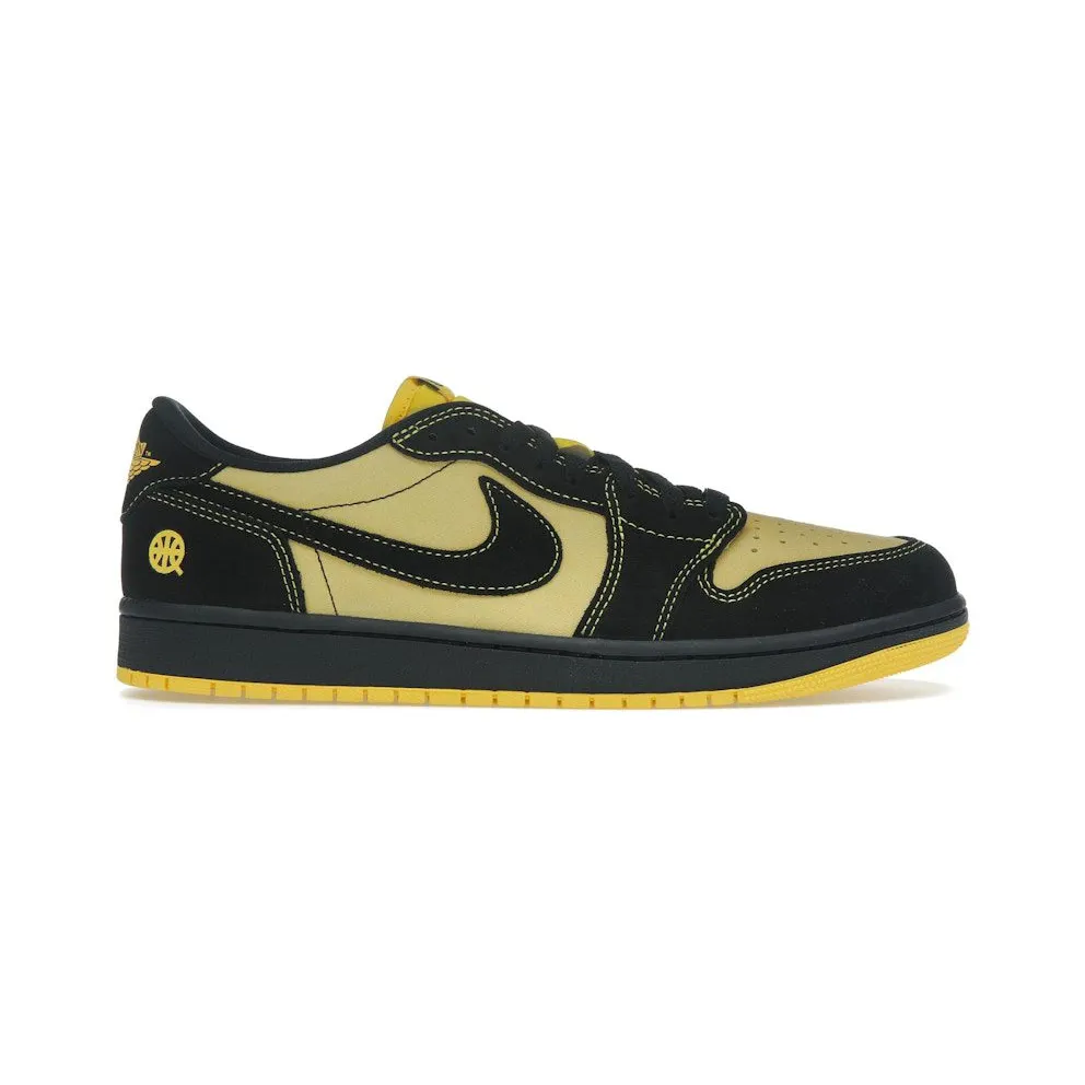 Jordan 1 Retro Low OG Quai 54 Black Tour Yellow Red (IB8836-007)