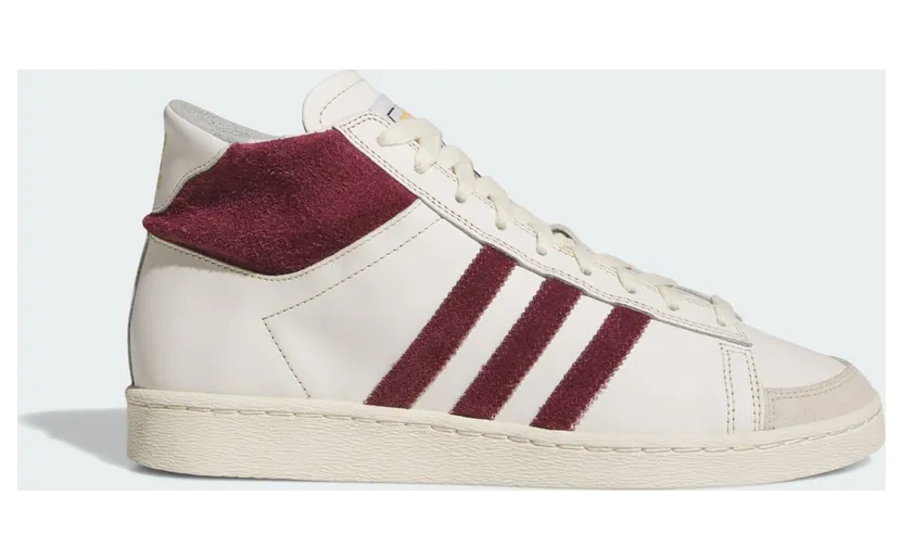 Adidas JABBAR HI X MARK GONZALES Chalk White / Shadow Red / Alumina (JR4891)