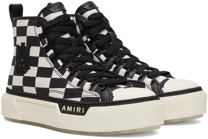 AMIRI Black & White M.A. Court Hi (AW22MFS010)