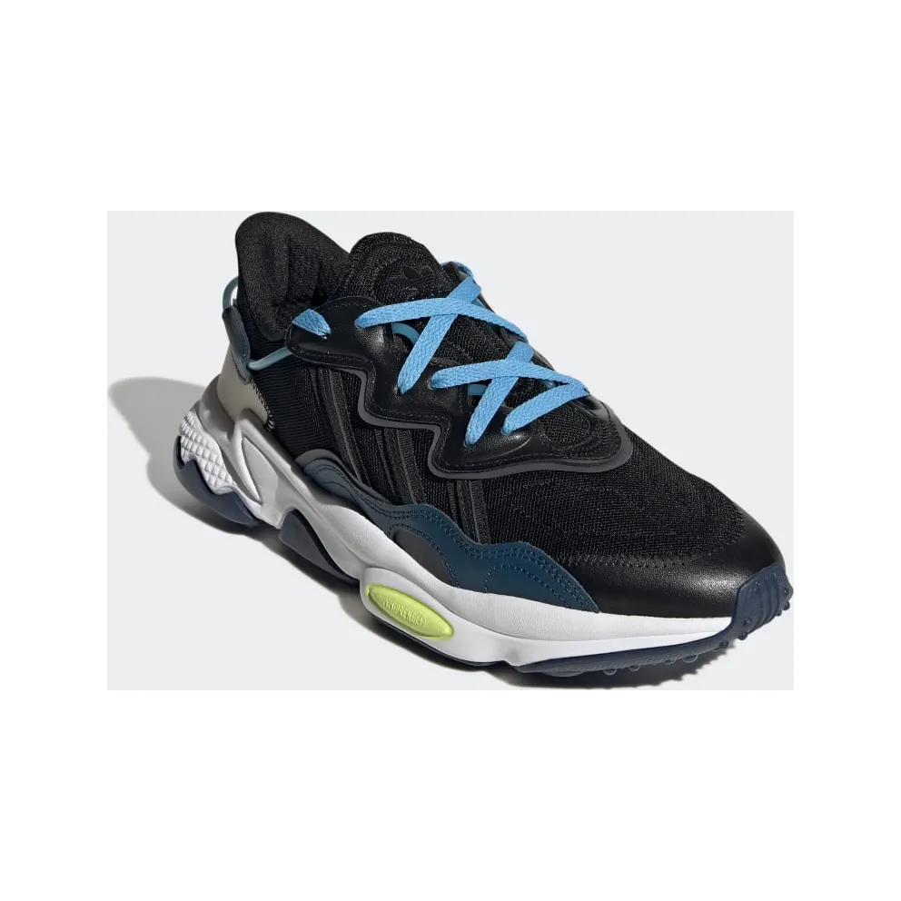 adidas OZWEEGO Core Black / Crew Navy / Frozen Yellow (FX6057)