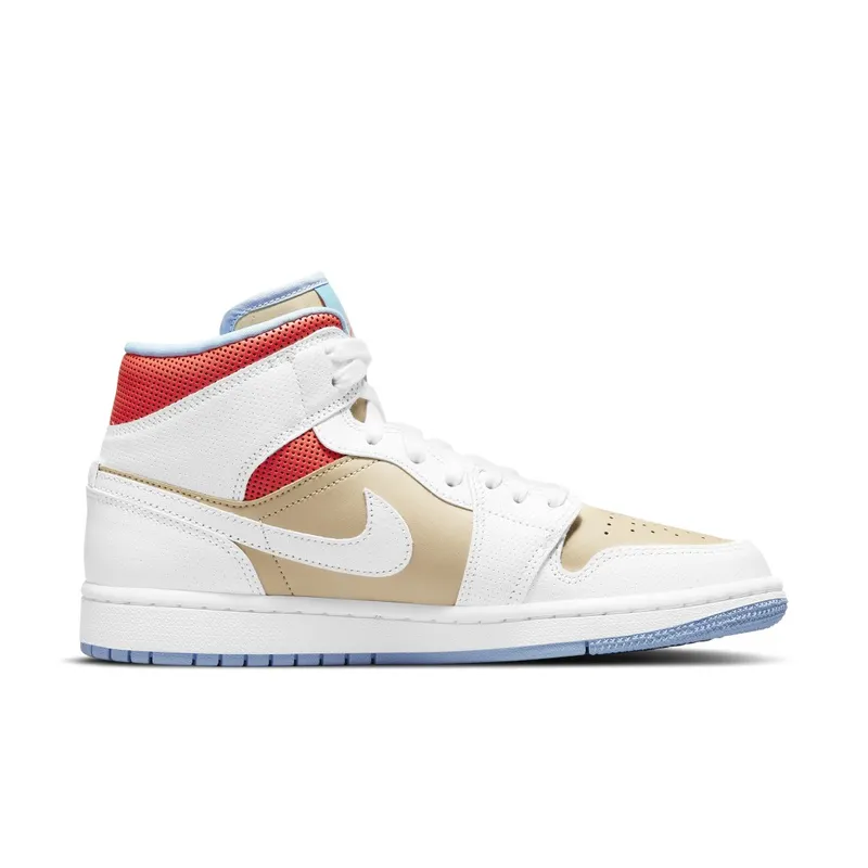Air Jordan 1 Mid Sesame (2021) (CZ0774-200)