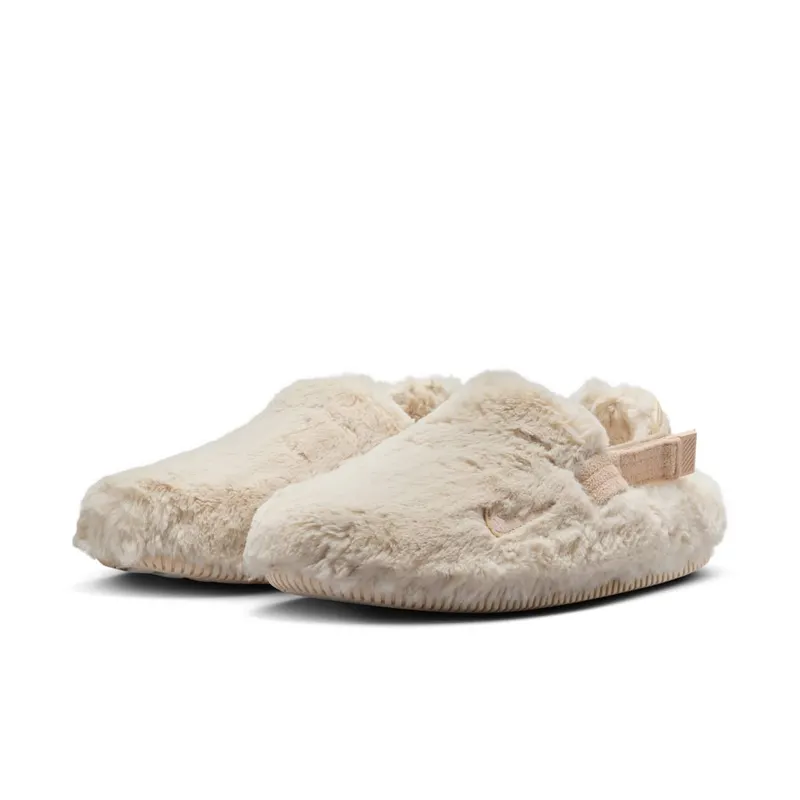 Nike Calm Mule Fur “Sanddrift” (FZ3119-100)