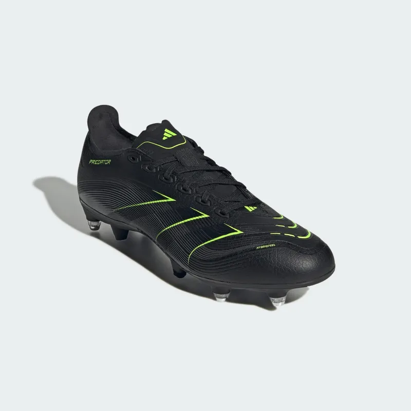 adidas Predator League SG Core Black Carbon Lucid Lemon (JI1130)