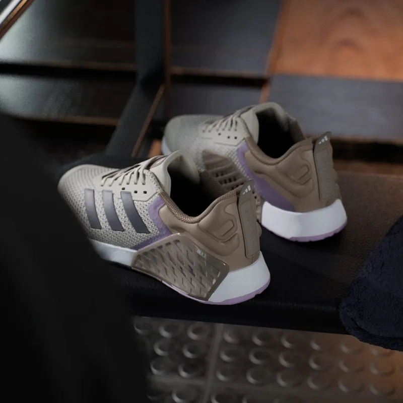 Adidas Dropset 3 Training Beige / Grey Strata / Powder Plum (JR1675)