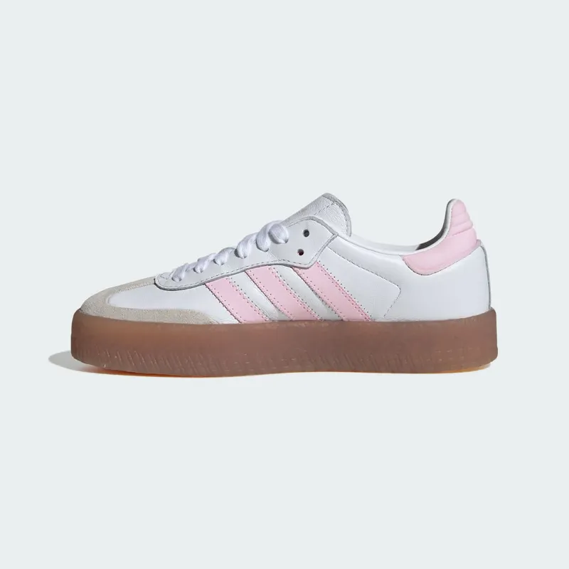 Adidas Samba Kids Cloud White / Clear Pink / Gold Metallic (JQ1237)