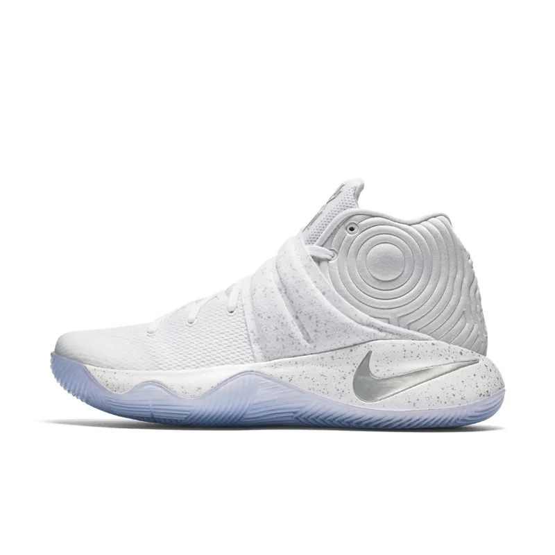 Nike Kyrie 2 Silver Speckle White/Metallic Silver-Tour Yellow (819583-107)