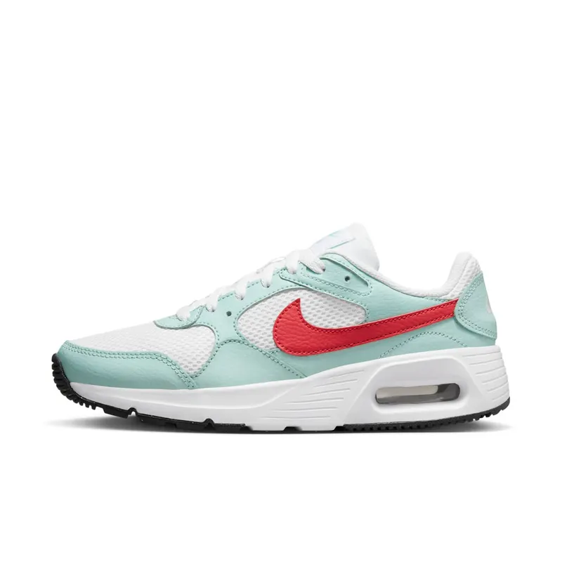 Nike Air Max SC White Jade Ice Black Light Fusion Red (CW4554-115)