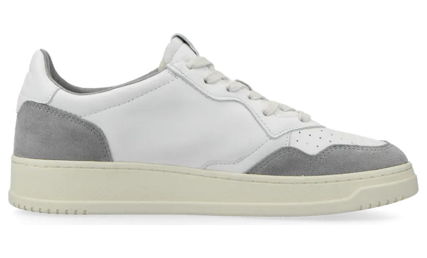 Autry Medalist Low (goat / suede white / grey) – AULMGS37 (3)