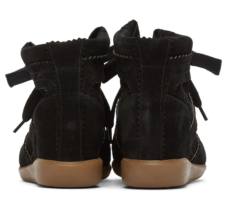 Isabel Marant Black Bobby Sneakers (00MBK0003-00M102S) (4)
