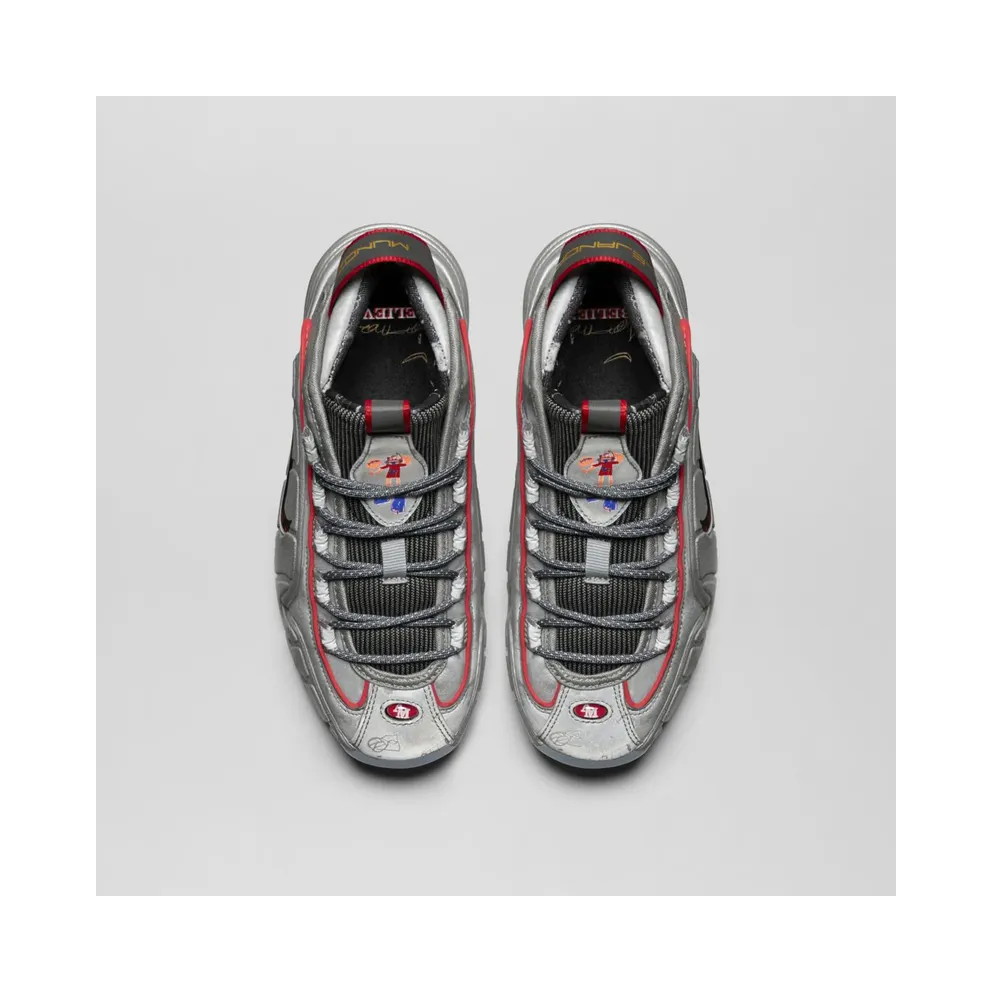 Nike Air Max Penny 1 Doernbecher (GS) Rflct Silver/Black/Red (728591-001)