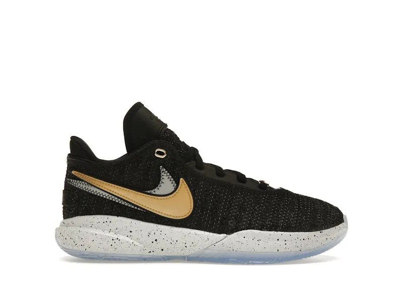 Nike LeBron 20 Black Metallic Gold (DQ8651-003)