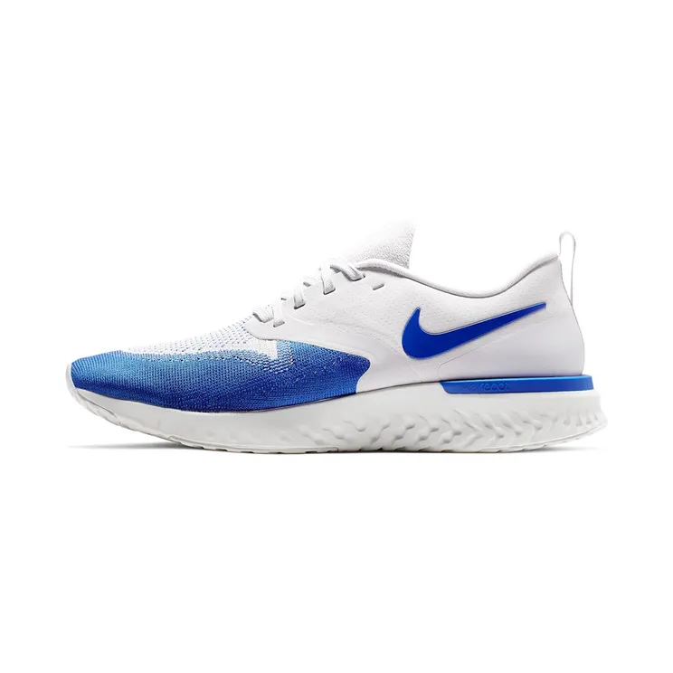 Nike Odyssey React Flyknit 2 “Vast Grey / Platinum Tint / White / Game Royal” (AH1015-004)
