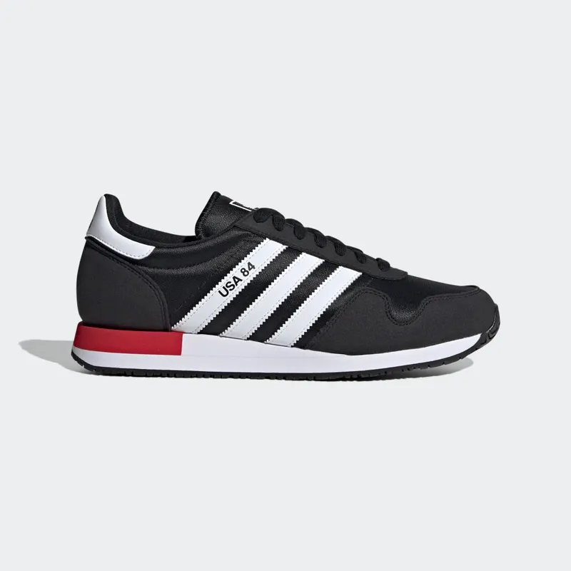 adidas USA 84 Core Black / Cloud White / Scarlet (FV2050)