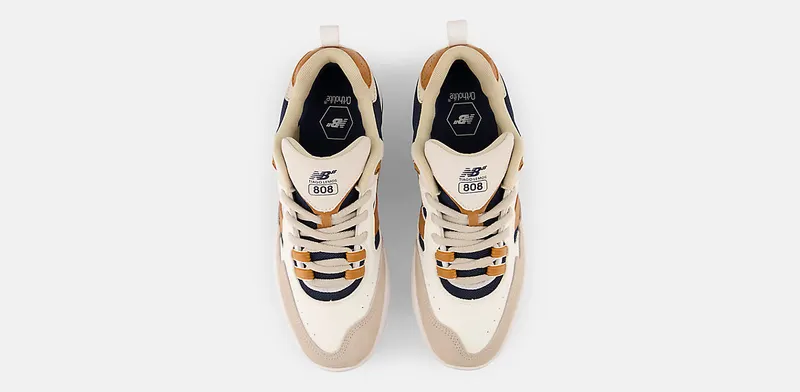 New Balance Numeric 808 “White / Tan / Navy” (NM808FCY)