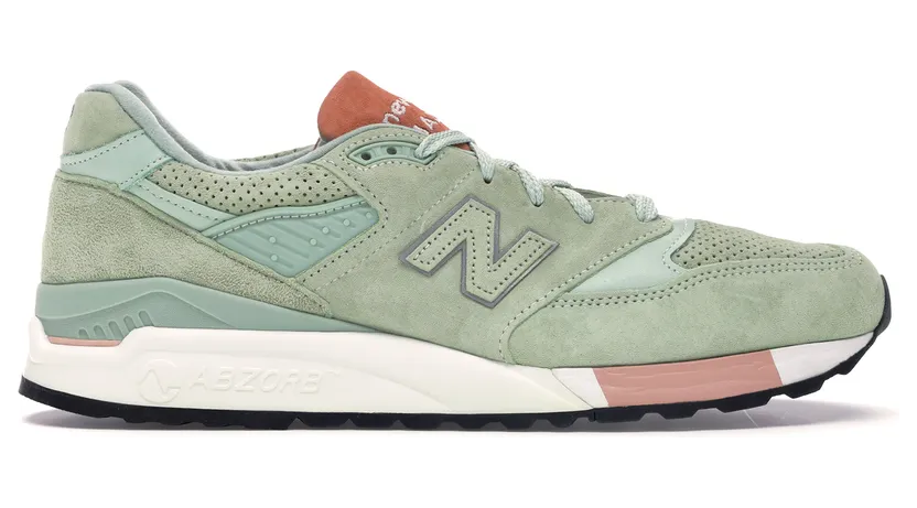 New Balance 998 Concepts x Tannery “Mint”