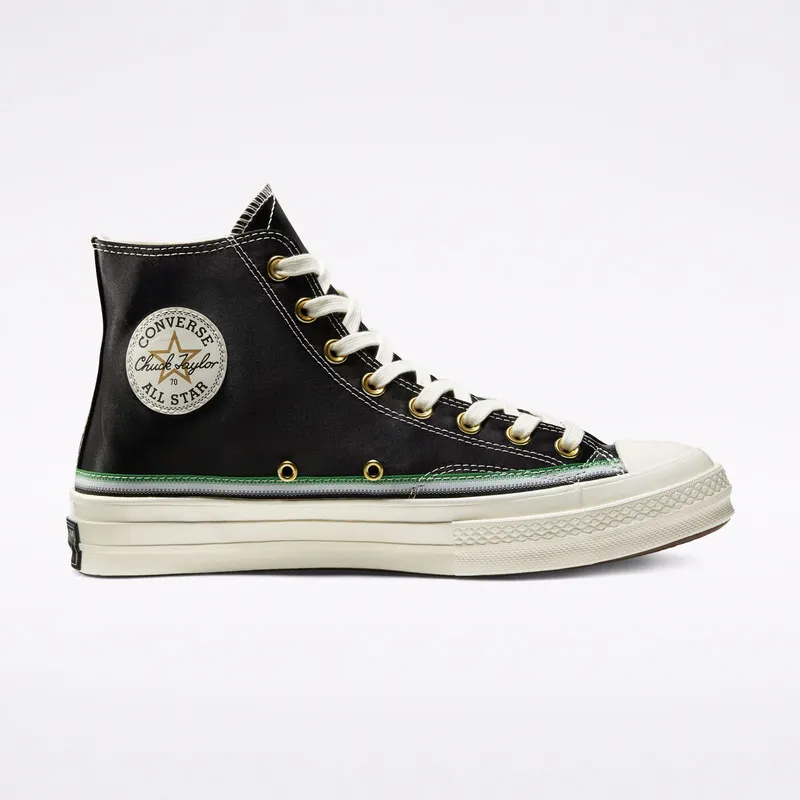 Converse Chuck Taylor All-Star 70s Hi Breaking Down Barriers Capitols Black/Green-Egret (167057C)