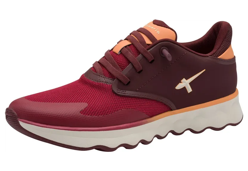 Tamaris sneaker Oranje / Rood / Wijnrood / Wit (6000069448C53)