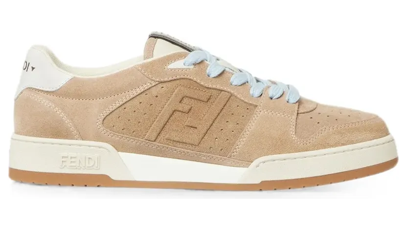 FENDI Match low-top sneakers – Nude (7E1971B1RG)